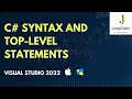 C Syntax and Top Level Statements