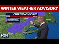 Winter weather advisory for parts of NY NJ