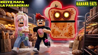 BANANA EATS NUEVO MAPA La Panaderia, NUEVAS SKINS! Partidas LOCAS Y DIVERTIDAS!😀🍌