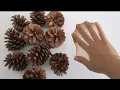I MAKE SO MANY AND SELL THEM ALL Check Out What I Made With Pine Cones and Women s Stockings