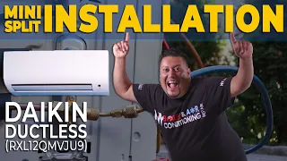 Mini Split Installation Daikin Model RXL12MVJU9