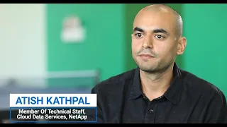 Atish Kathpal on his journey from an intern to a full-time NetApp employee