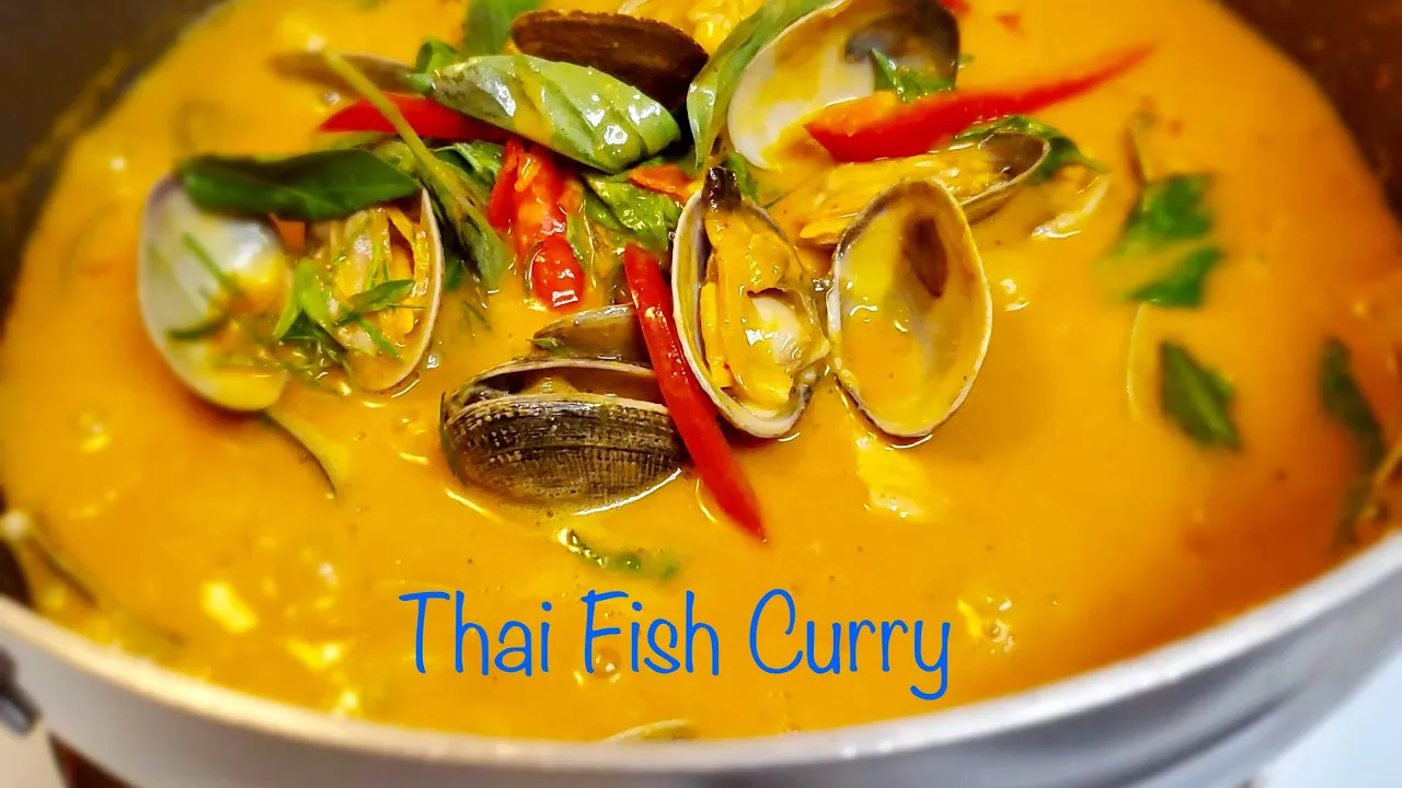 Thai Fish Curry   How to make Thai curry