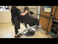 2024-45 Karolina - long thick blond hair cut to modern bob