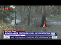 Download Lagu Rowena Fire continues burning overnight, I-84 reopens