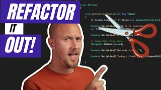 Refactoring By Example Split Out Cross Cutting Concerns