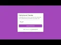A Palindrome Checker in HTML CSS JavaScript Palindrome Checker in JavaScript