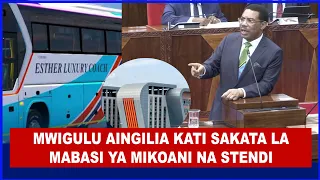 SAKATA LA STENDI KWA MABASI YA MIKOANI LATUA BUNGENI, WAZIRI MKUU MWIGULU NJEMBA AINGILIA KATI