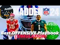 Most Dominating Offensive Playbook in Madden 24 simulation