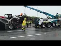 3rd drive by of MAJOR accident on RT-80 WB in Elmwood Park NJ 2nd one photos done only 26