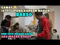 Reaksi istri jepang aku masak bakso