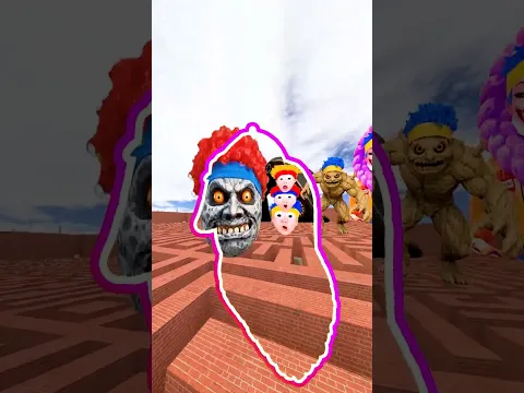 Catch Size Comparison D Billions Moon vs Road EATER in GMod Big Maze Ep.4