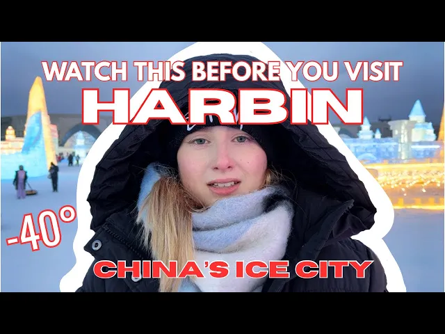 Surviving -40°C in China | ULTIMATE Harbin Ice Festival & Mohe Travel Guide