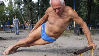 Street Workout Motivation Amazing 75 Year Old Man 