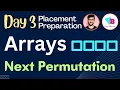Arrays - Next Permutation in telugu DSA in Telugu Vamsi Bhavani
