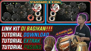 share kit jaipong dan tutorial download extrak pasang real drum mod kendang