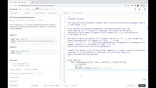 leetcode 491 Non-decreasing Subsequences - bitmask