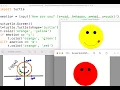 Drawing Emotions with Python Turtle Module Smiley Face Frown Mad Sick