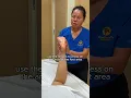Forearm Gliding Massage Stroke on Calf