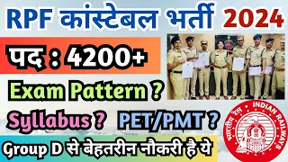 Download RPF Constable Syllabus 2024, RPF Constable Exam Pattern, Syllabus, PET \u0026 PMT Details 2024, RPF भर्ती MP3