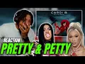 Download Lagu CARDI GOT SMOKE FOR BIA TOO! - Pretty \u0026 Petty (REACTION)