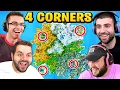 The 4 CORNER CHALLENGE in Fortnite Season 4