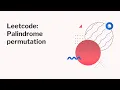 How to write a function which determines whether a string is a permutation of a palindrome - Python