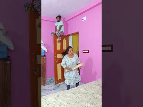 He Thought He Was Safe… 😂❤️ #funnyshorts #couplecomedy #husbandwife #comedy