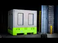 Reusable Intermediate Bulk Containers IBC for Liquids and Granular Goods