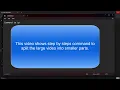 How to split large into smaller file parts using FFMPEG Command fastest way