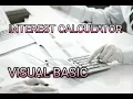 How to make Interest Calculator in Visual Basic