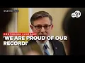 Speaker Mike Johnson reacts to Democrats sweep of 2025 elections