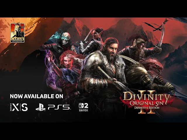 Divinity: Original Sin 2 - Now Available On Nintendo Switch 2, Xbox Series X/S, &amp; PlayStation 5!