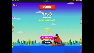 How to start tiny fishing on coolmathgames com