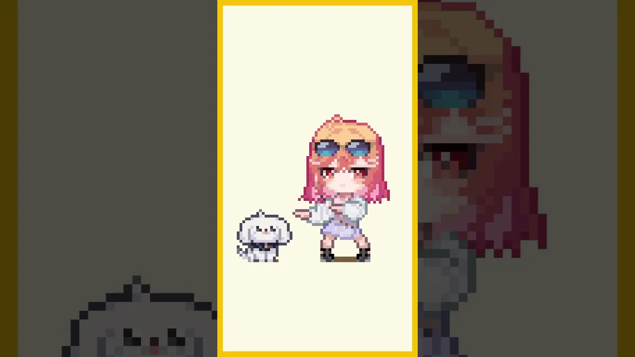 ドット絵でPOKÉDANCE踊ってみたんだけど…？？？3D化目指してます！チャンネル登録お願いします！ #regloss #ホロライブ #pokedance #shorts #ポケモン