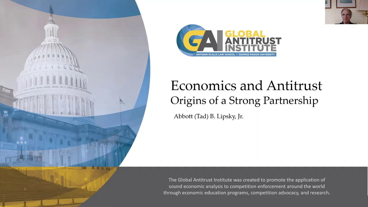 GAI Online Lecture Series - Economics & Antitrust