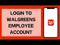 Storenet Walgreens Employee Login 2024 How To Login Walgreens Employee Account Full Tutorial