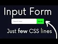 How to Design Input Field in HTML CSS Make CSS Input Form