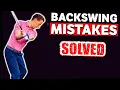 3 BIGGEST GOLF BACKSWING MISTAKES How to Fix Them