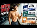 The Best Workout Split Based on Your Job