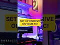How to set up one drive on your PC