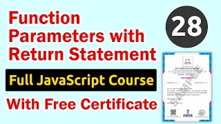 Function Parameters with Return Statement