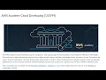 AWS Academy Cloud Developing - step by step guide
