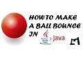 How To Make A Ball Bounce In Java
