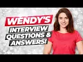 WENDY S Interview Questions And Answers How to GET HIRED at Wendy s