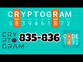 CRYPTOGRAM level 835 836