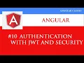 Angular 12 Tutorial 10 Authentication with JWT and Security