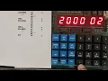 2s compliment of 8 bit number on microprocessor kit
