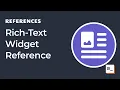 How To Use The Rich-Text-Editor