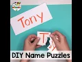 Foam Name Puzzles